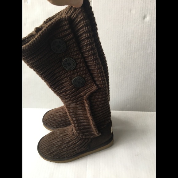 Classic Cardy UGG Knit Boots Australia UGGS 5819 - Picture 11 of 16